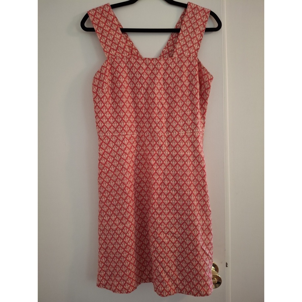 Womens Gap 100% Linen Rosehip Pink Shift Dress. Size 4.